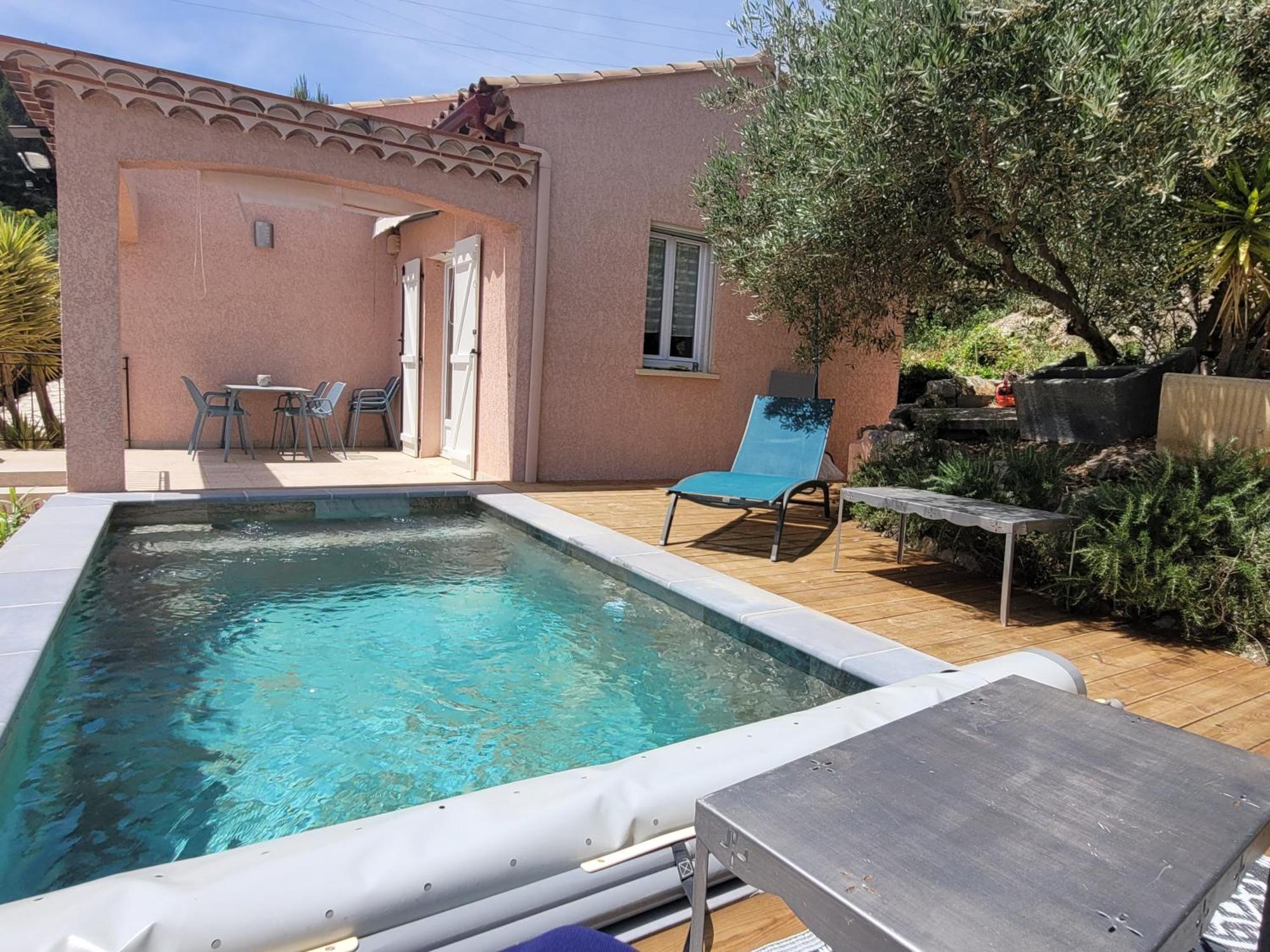 Villa Renovee Avec Piscine Privee Clermont-lʼHérault Exterior foto